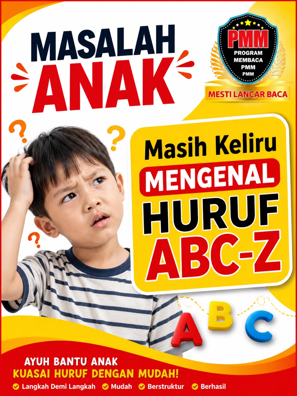 Masih keliru mengenal huruf ABC-Z