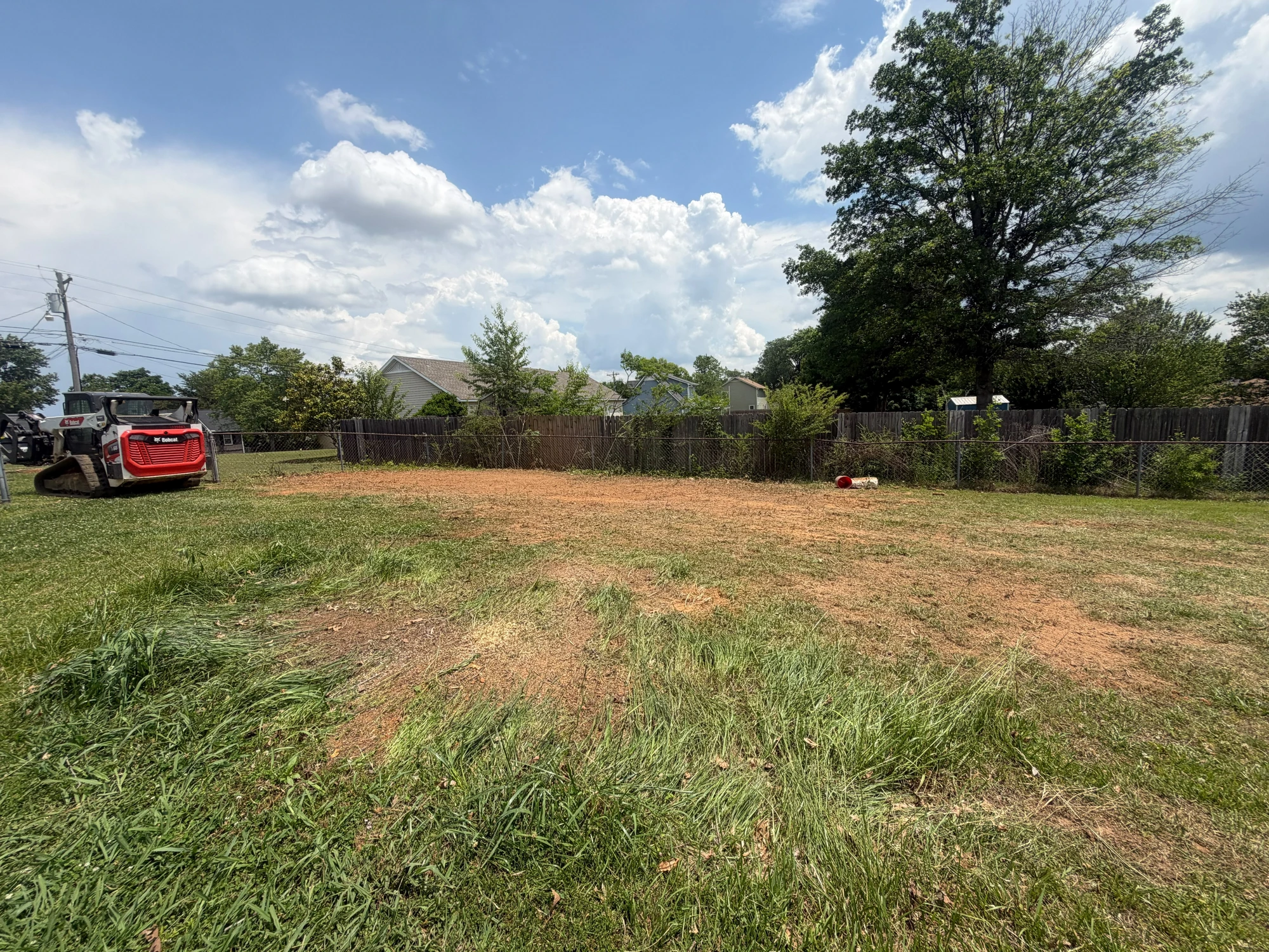 Brush Removal & Lot Cleanup after
