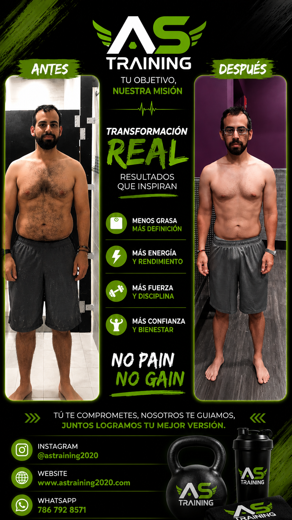Transformación de Carlos Ocola