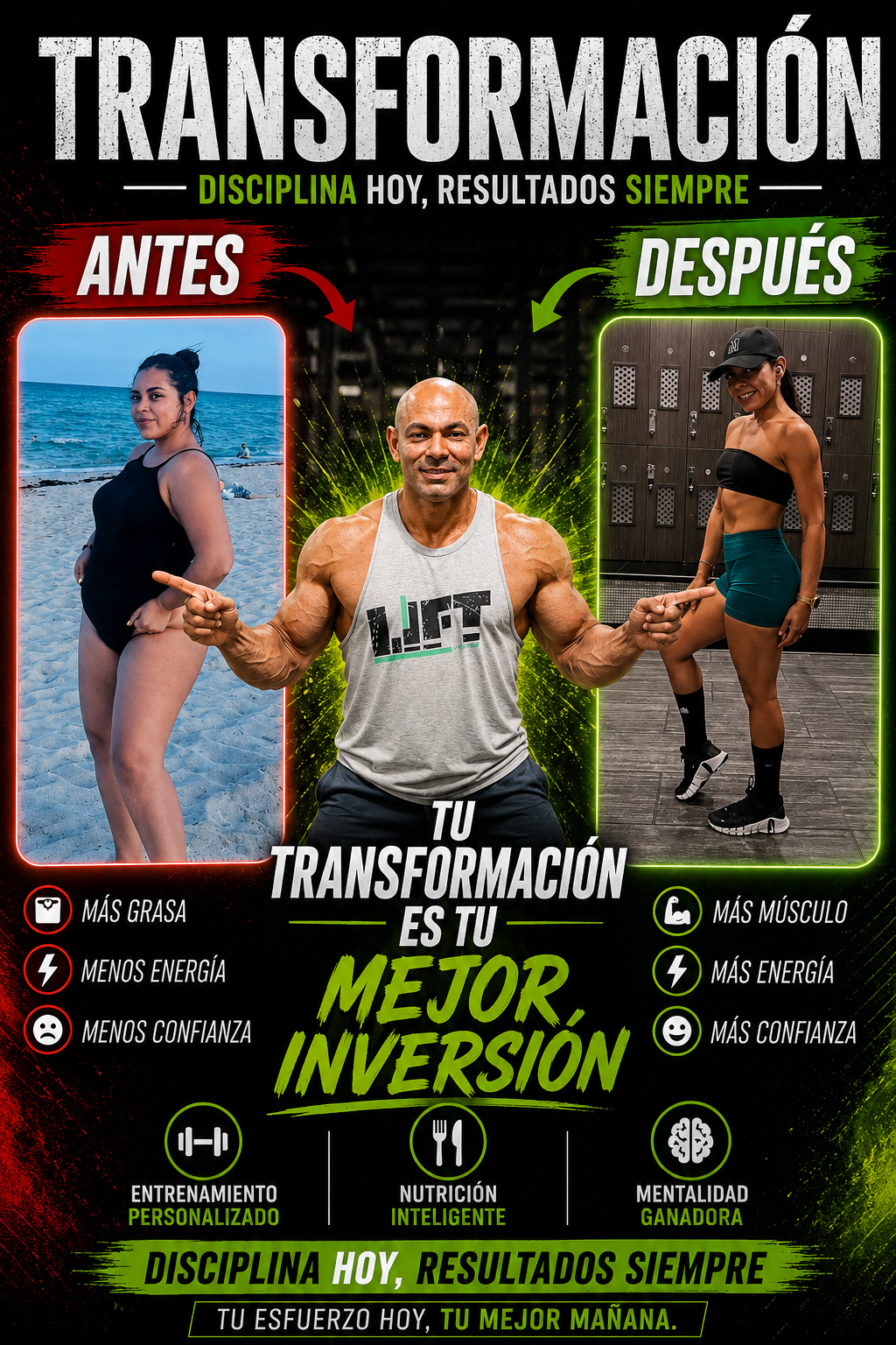 Transformación de María Patricia