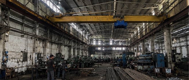 Indian Industrial Distributors — shop floor