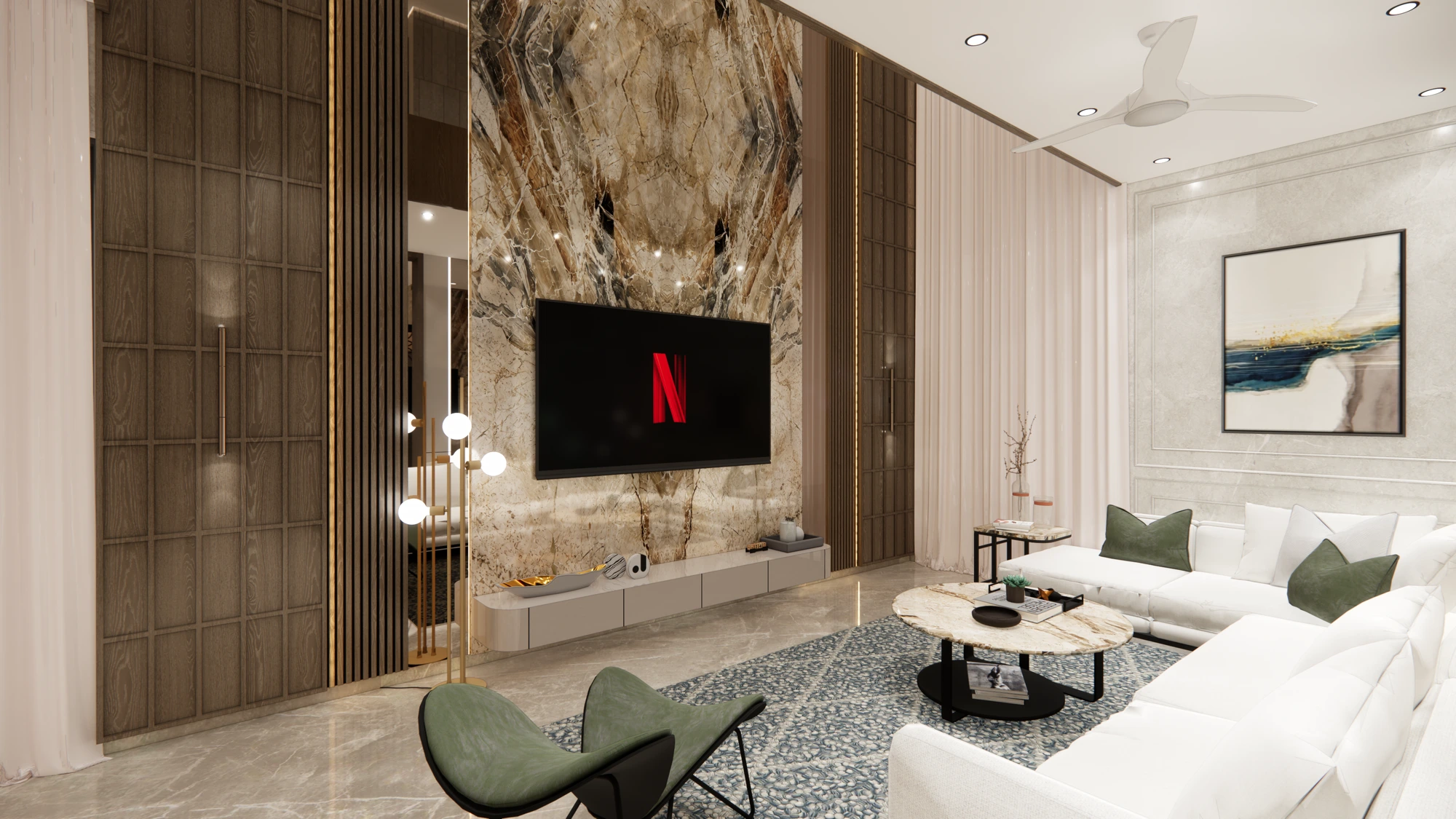 The Contrast Residence interior