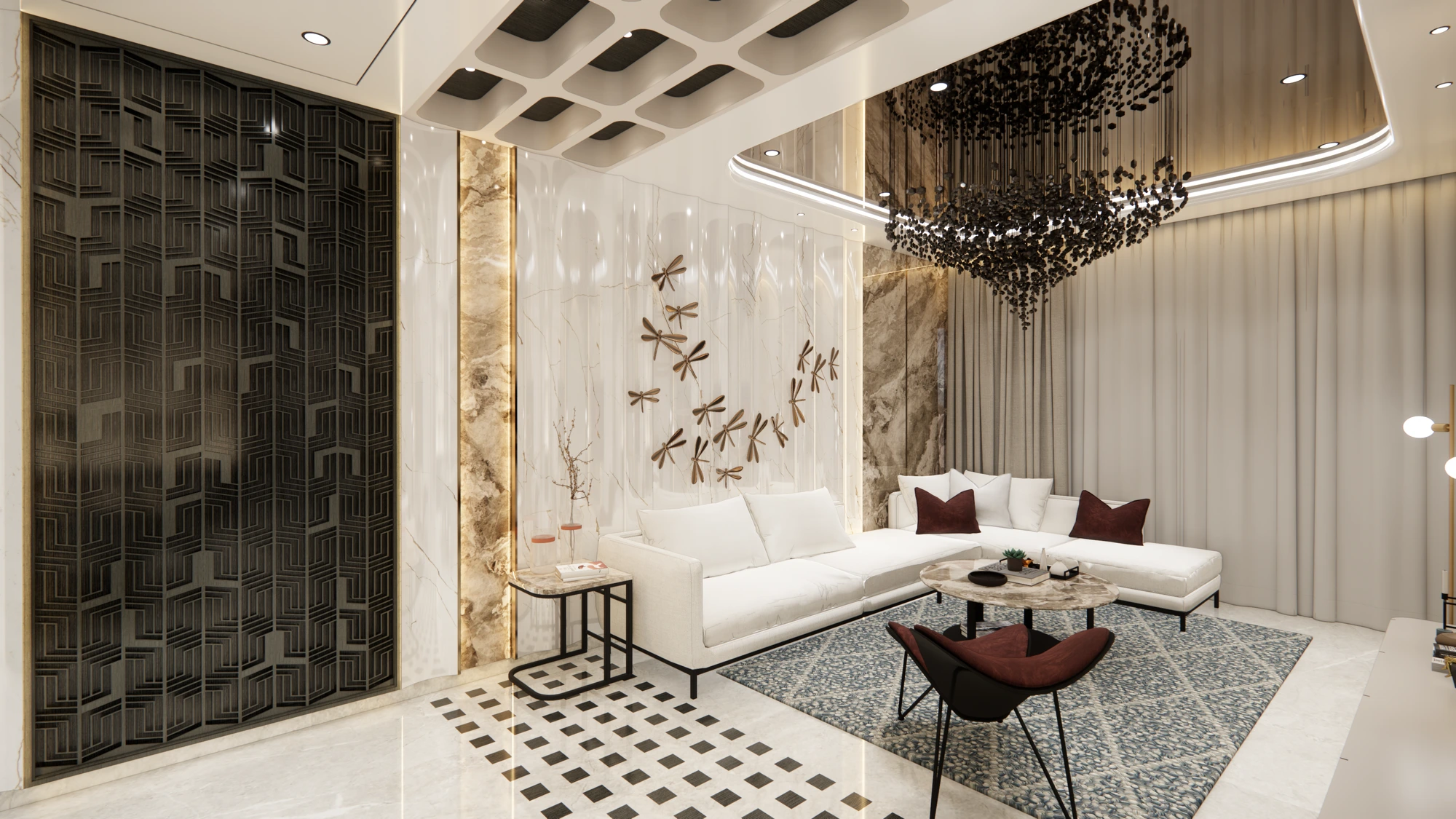 The Quiet Lounge interior