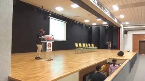Full classroom during a training session