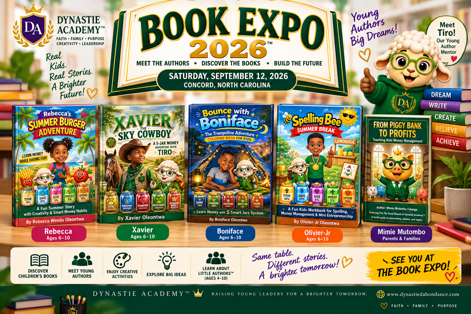 Book Expo 2026 — Meet the Authors, Discover the Books, Build the Future