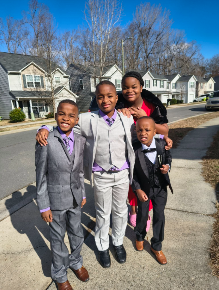 La famille de la fondatrice