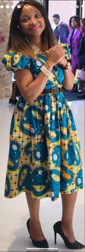 Mimie Mutombo-Oleontwa, founder of Dynastie d'Abondance Foundation