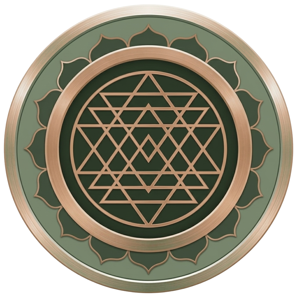 Shakti Yogini Sri Yantra logo