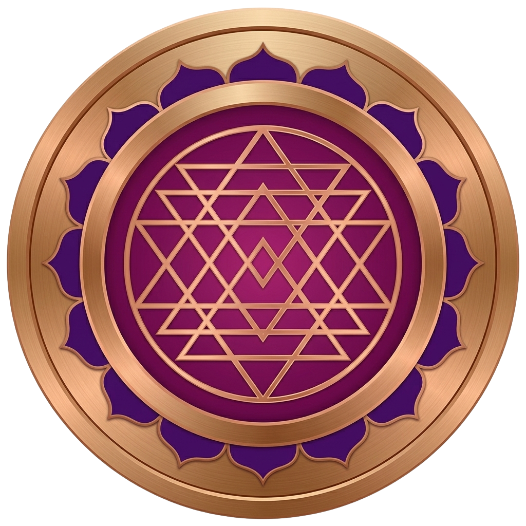 Shakti Yogini Sri Yantra logo