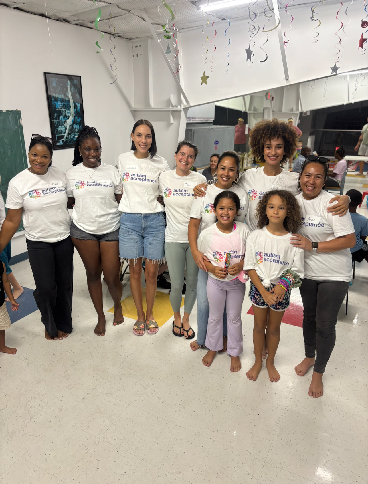 Autism Acceptance volunteer team