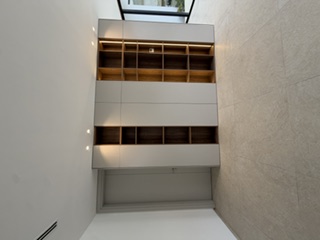 Dressing intégré & bibliothèque