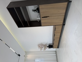 Dressing bicolore bois clair