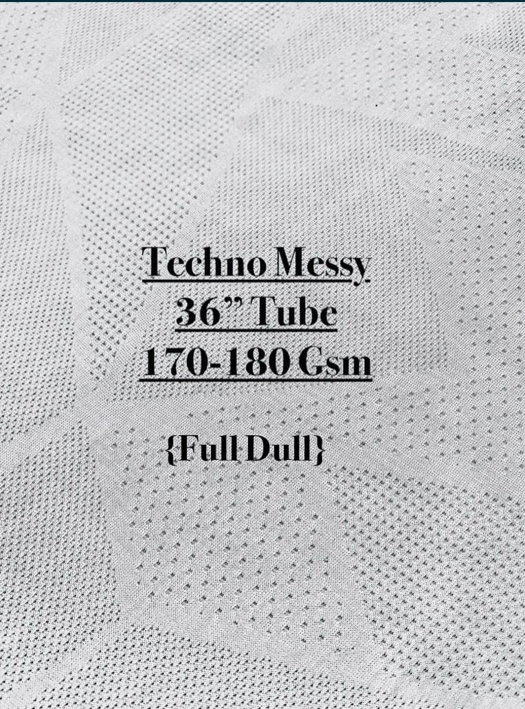 Techno Messy fabric close-up