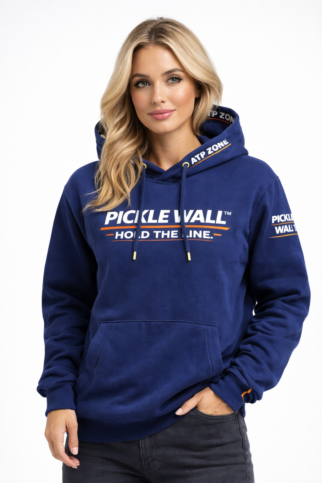 Pickle Wall Navy Hoodie