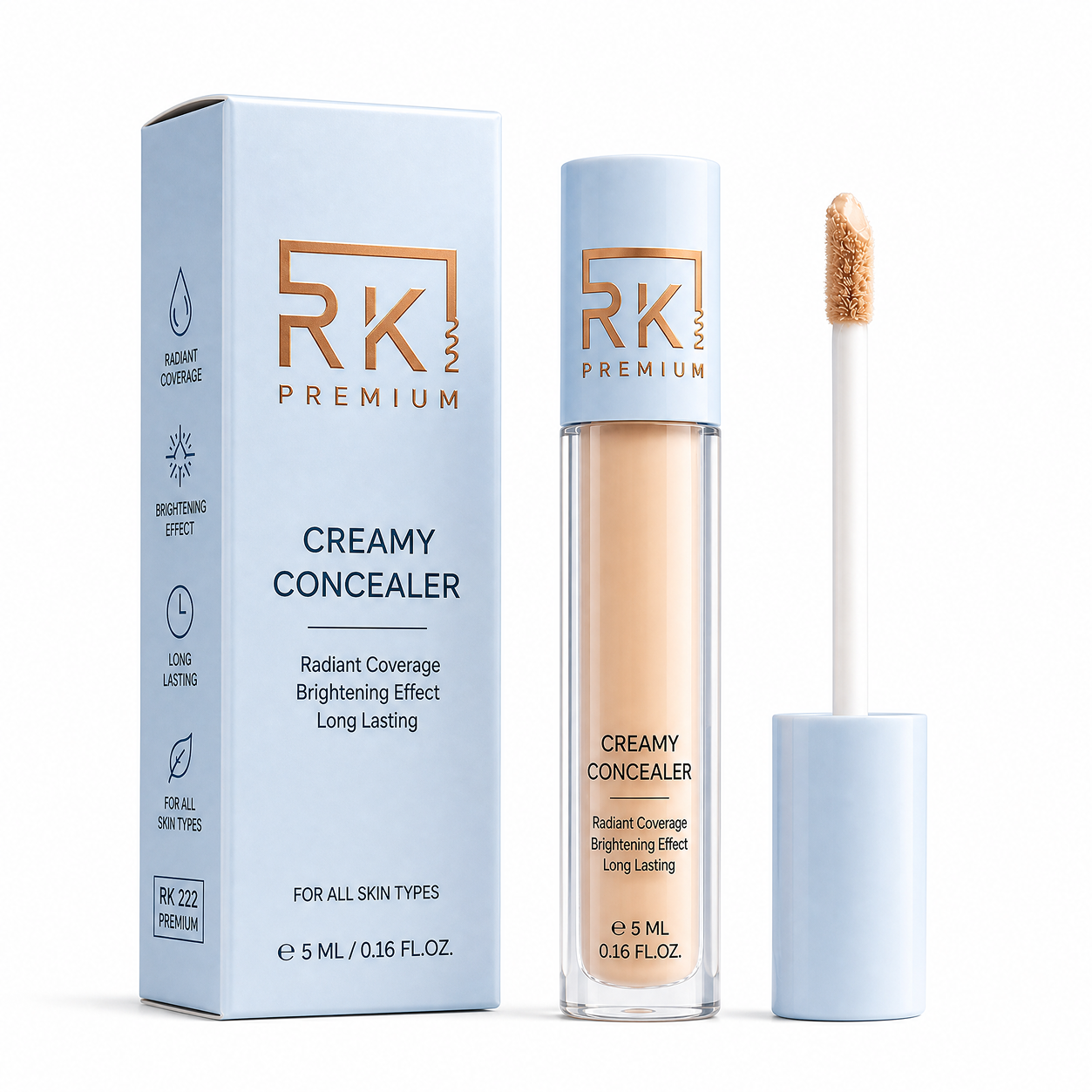RK222 Premium Creamy Concealer