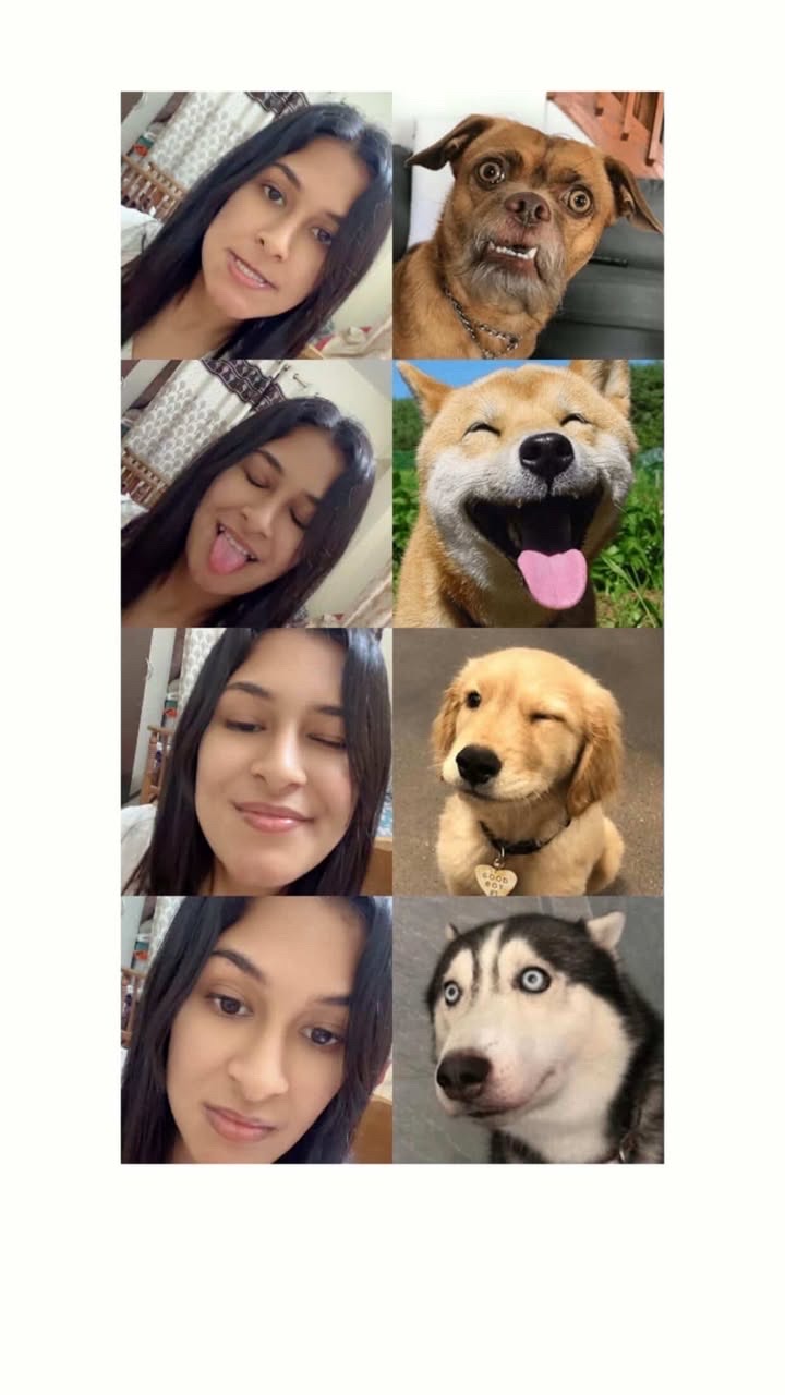 Srushti and her favourite person