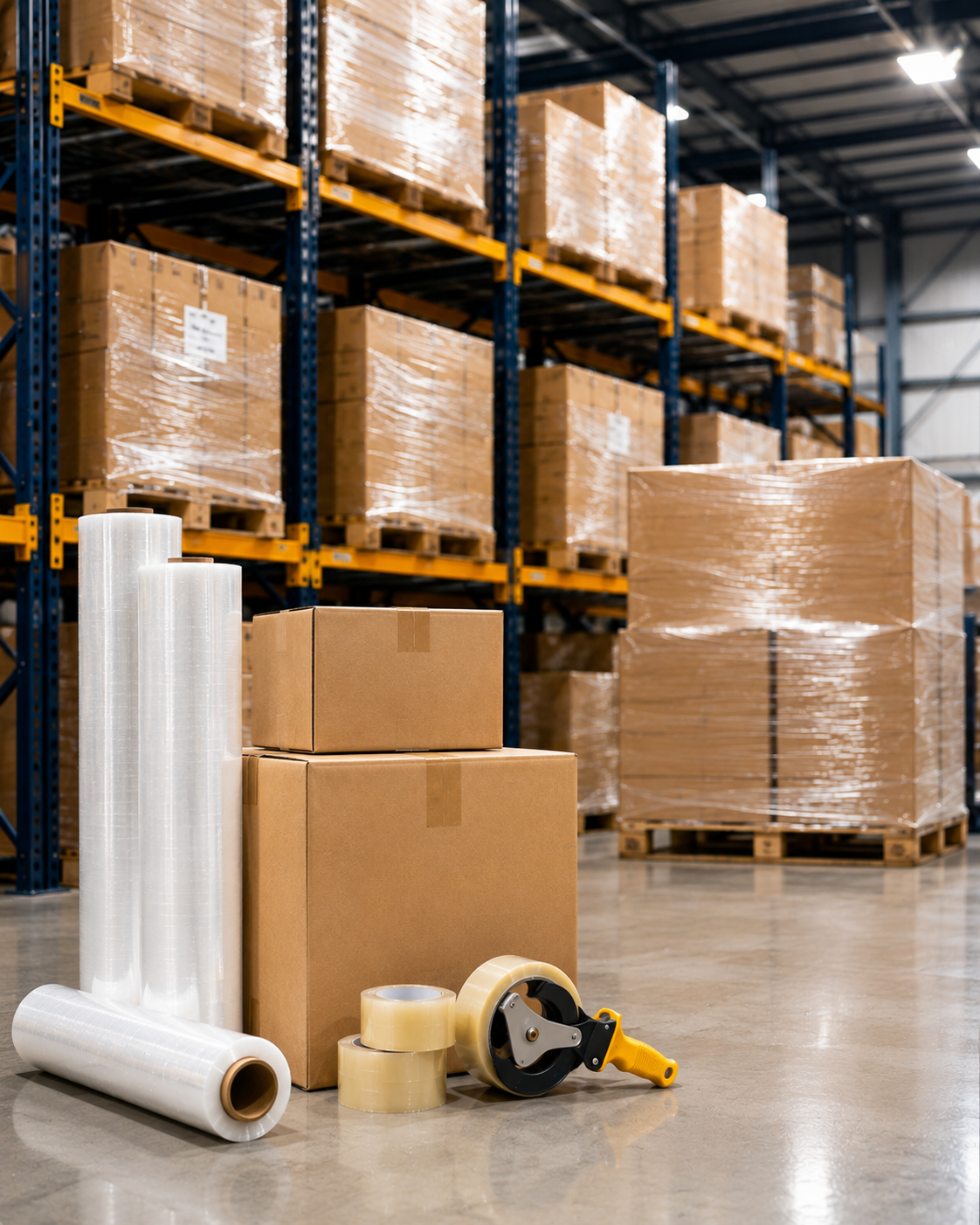 Modern logistics warehouse