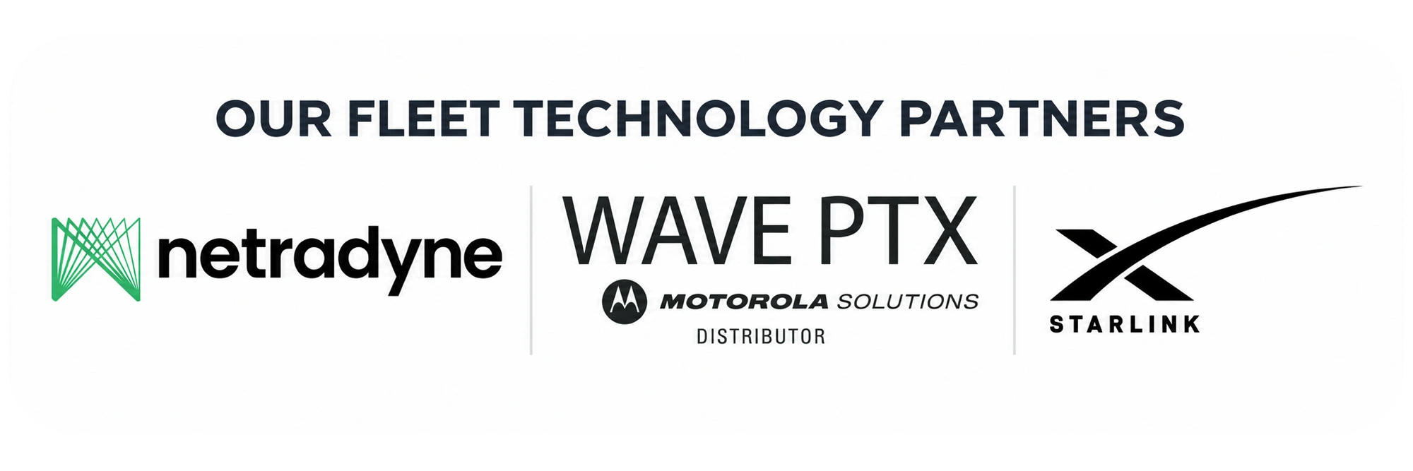 Our Fleet Technology Partners