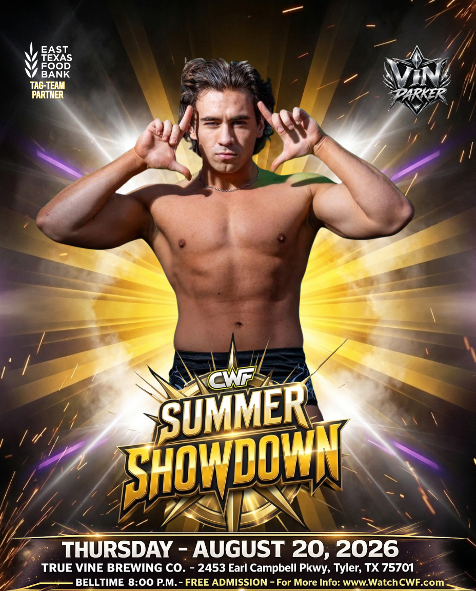 "Flawless" Vin Parker Named Fourth and Final Entrant in the CWF Championship Tournament